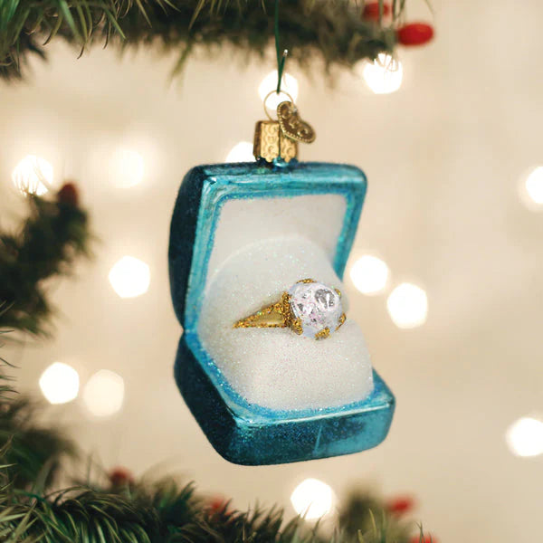 Ring in Presentation Box Ornament