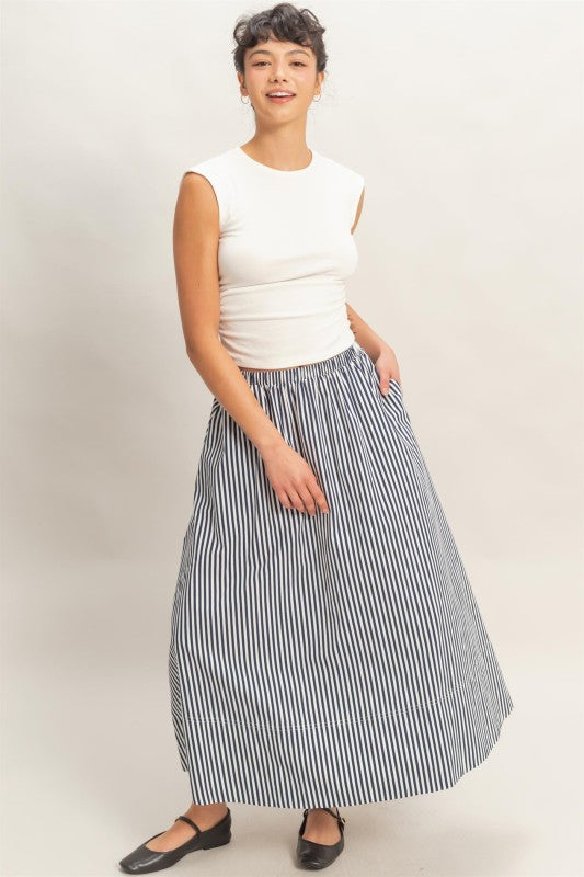Peace of Mind Navy Skirt