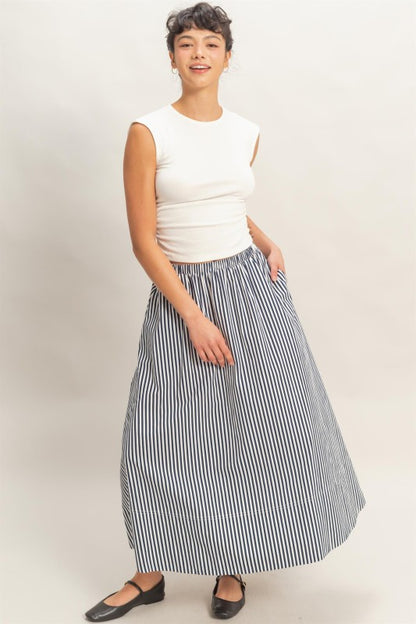 Peace of Mind Navy Skirt