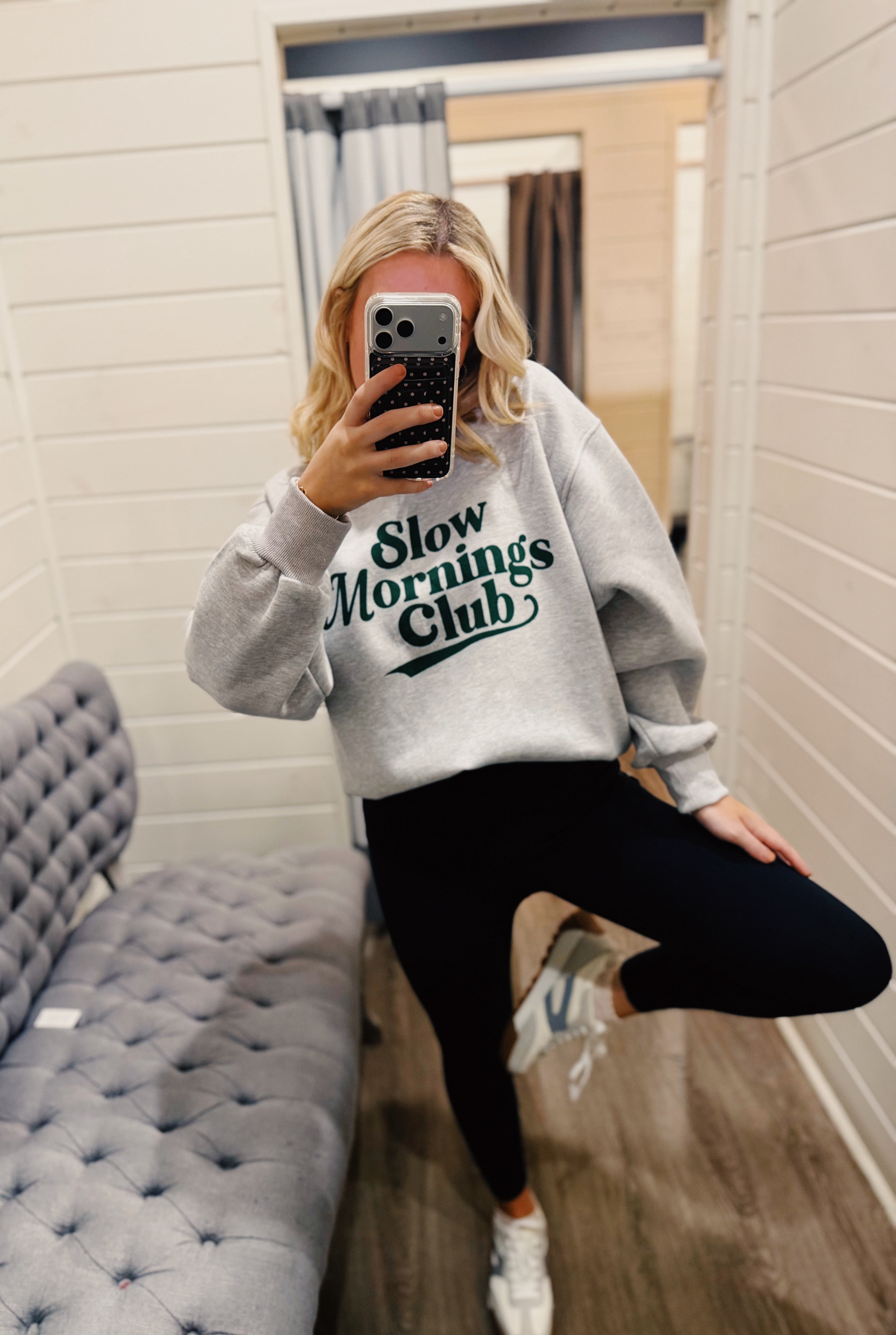 Slow Morning Club Sweatshirt – Ribbon Chix