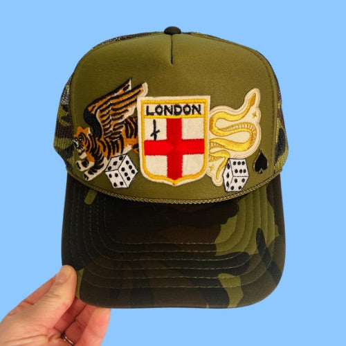 London Patch Cap – Ribbon Chix