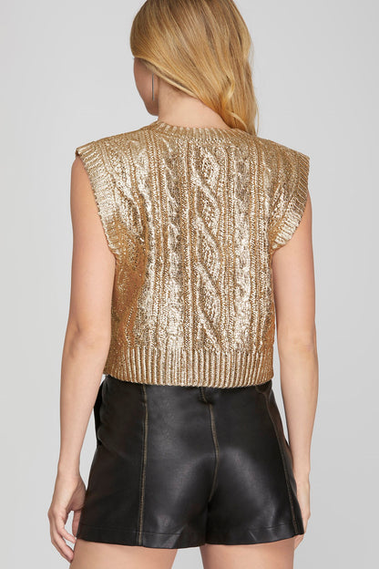 Hidden Treasure Gold Top