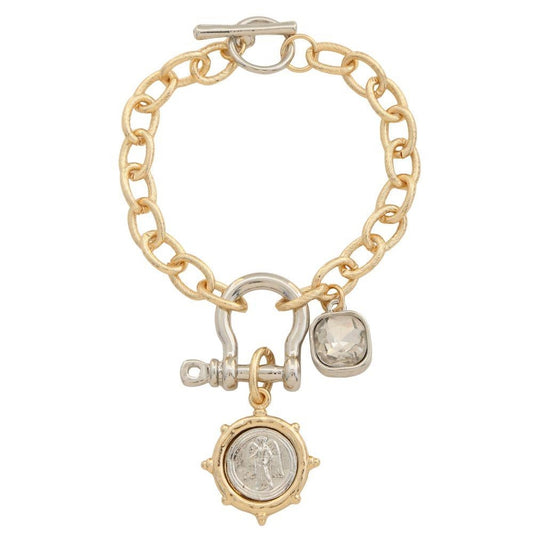 Golden Keepsake Bracelet