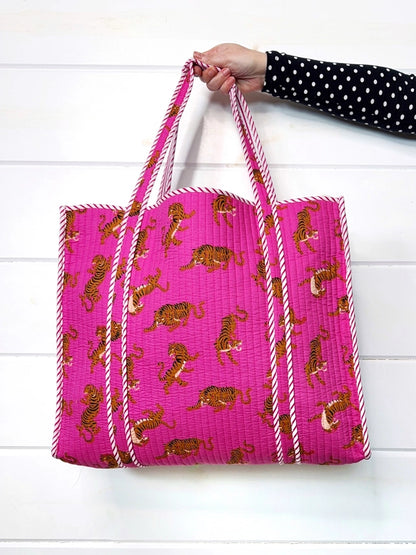 Tiger Luxe Tote Bag