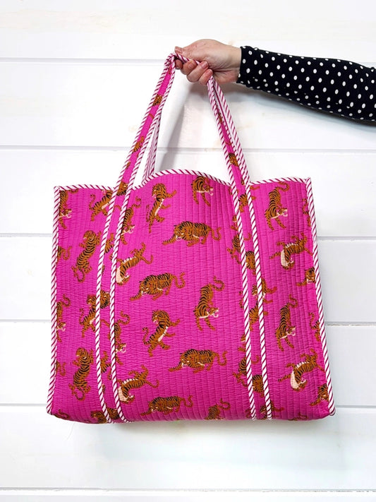 Tiger Luxe Tote Bag