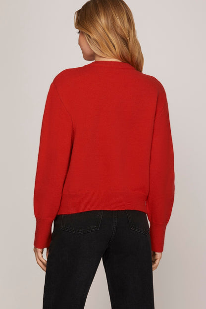 Radiant Ribbon Sweater