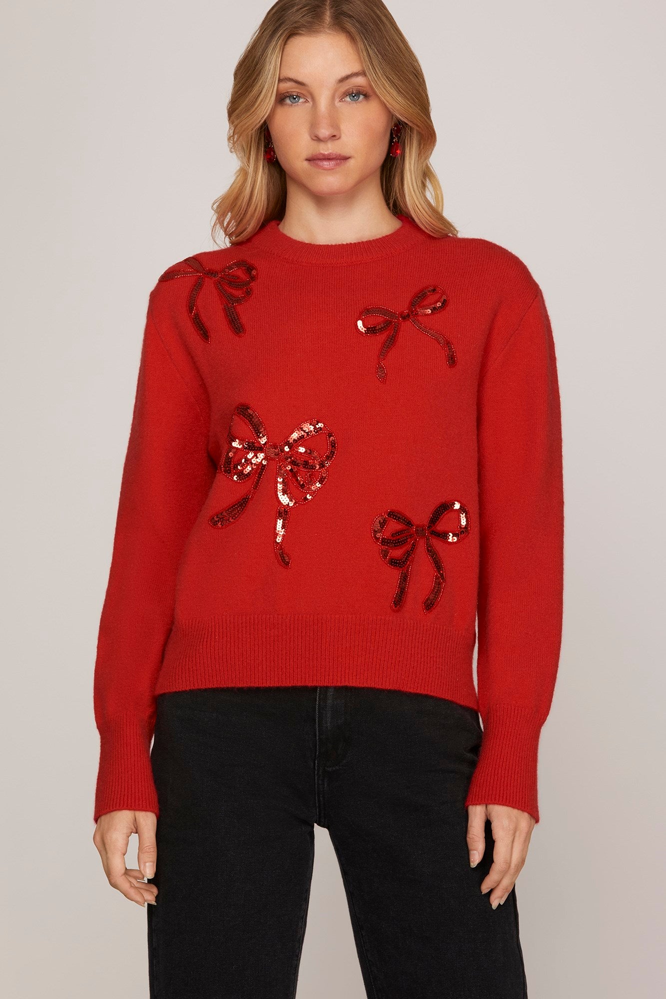 Radiant Ribbon Sweater