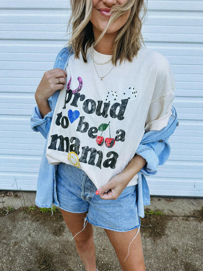 PRE-ORDER Proud to Be a Mama Graphic Tee