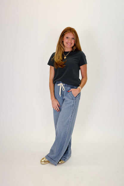 Asher Blue Nights Top