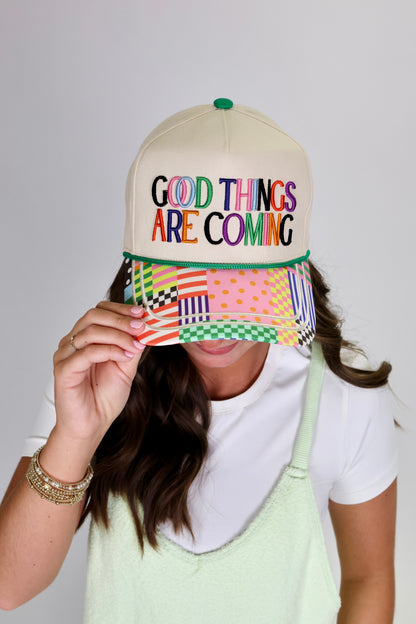 Good Things Are Coming Cap