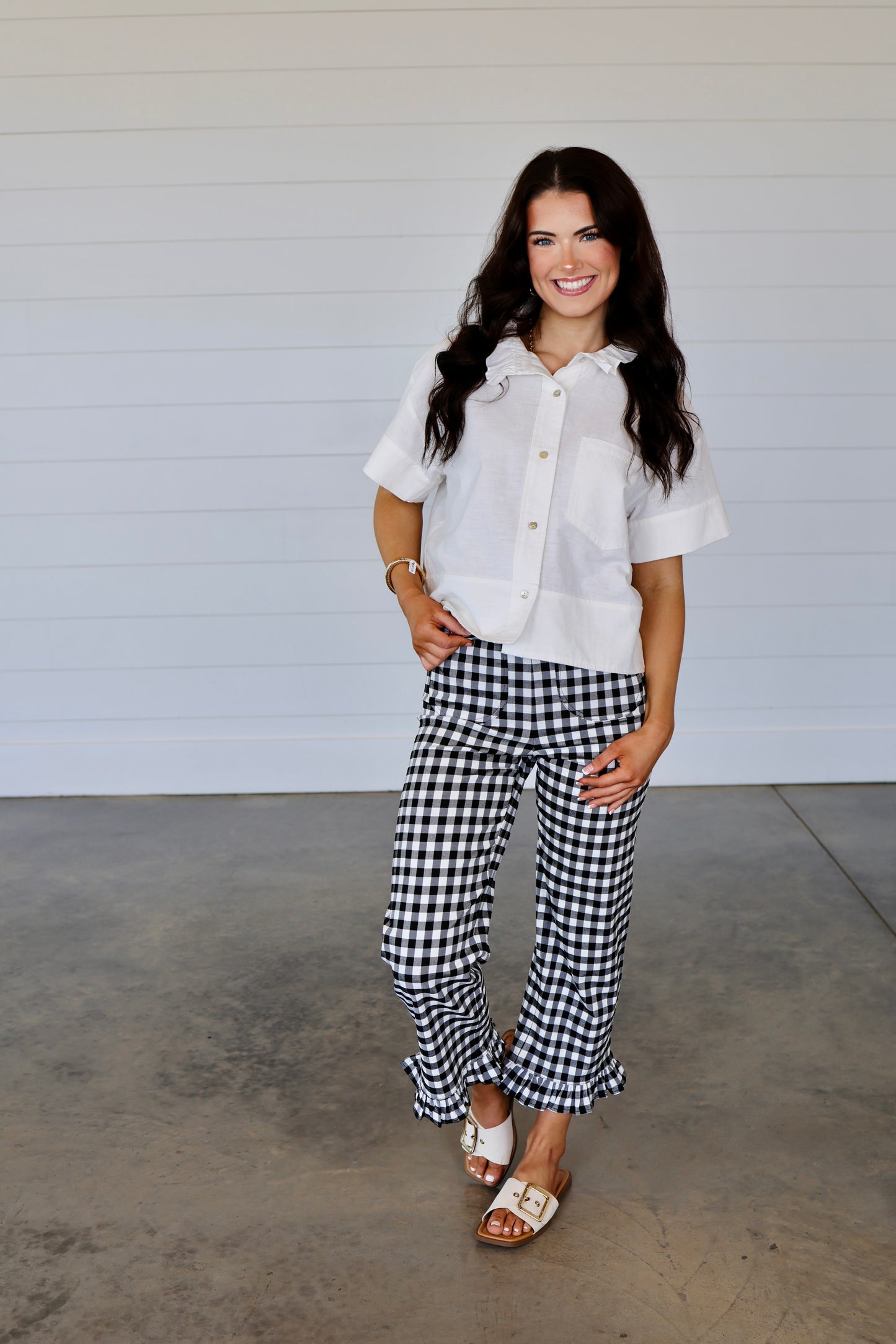Morning Coffee Black Pants