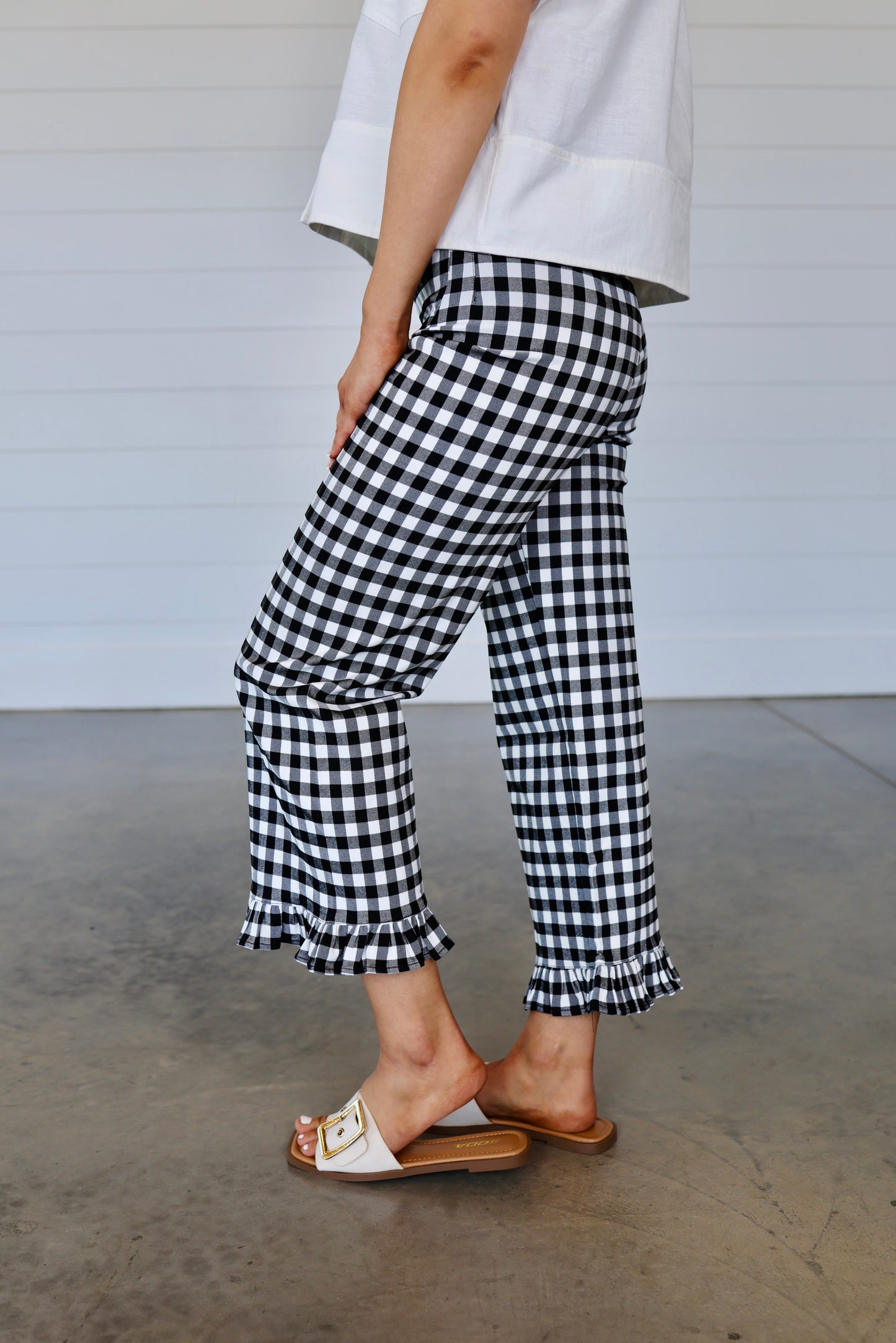 Morning Coffee Black Pants