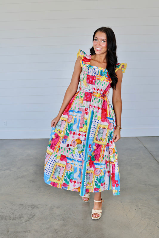 Play in Pretty Pattern Dress