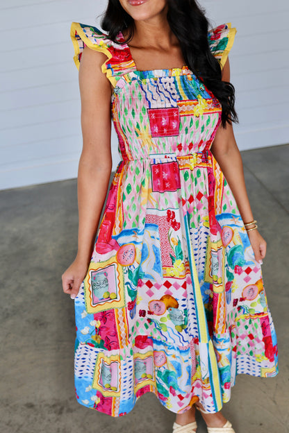 Play in Pretty Pattern Dress