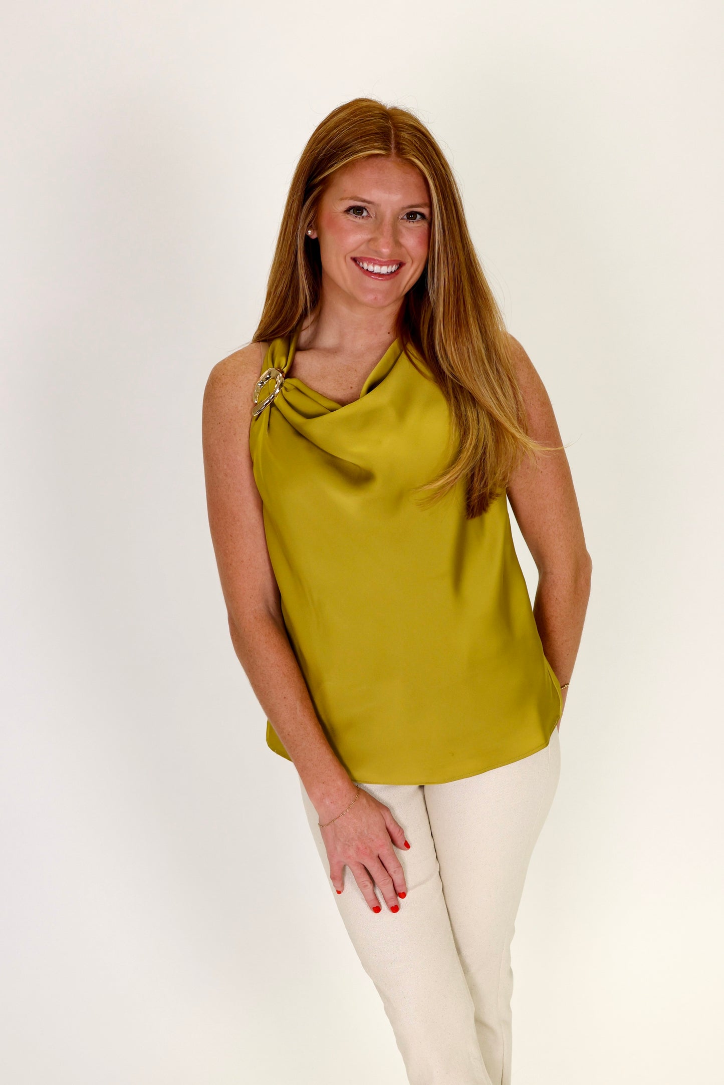 Gilded Glamour Top