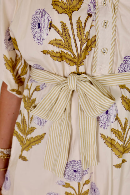 Petal Promises Cream Honey Dress