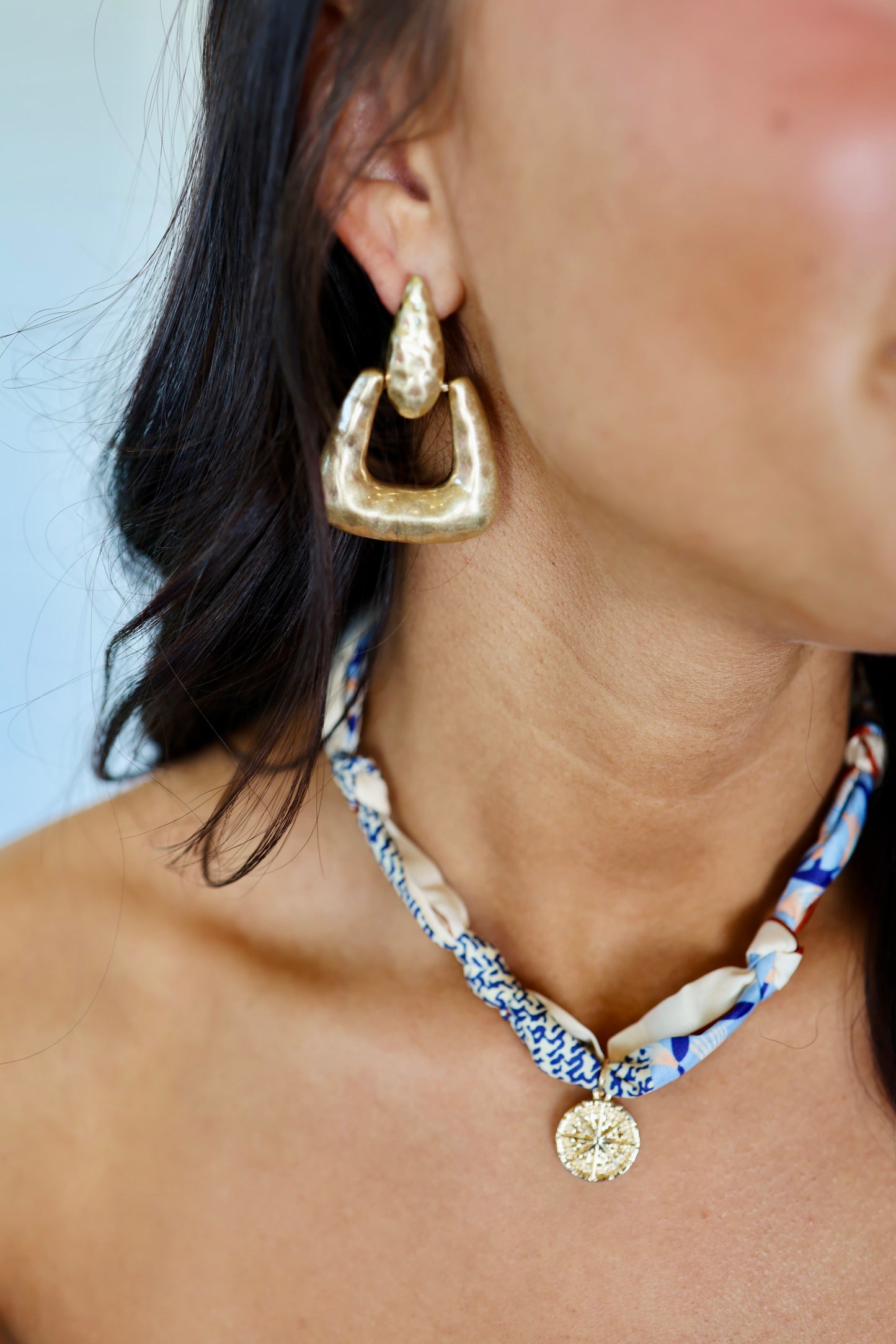 Doorknocker Drop Earrings