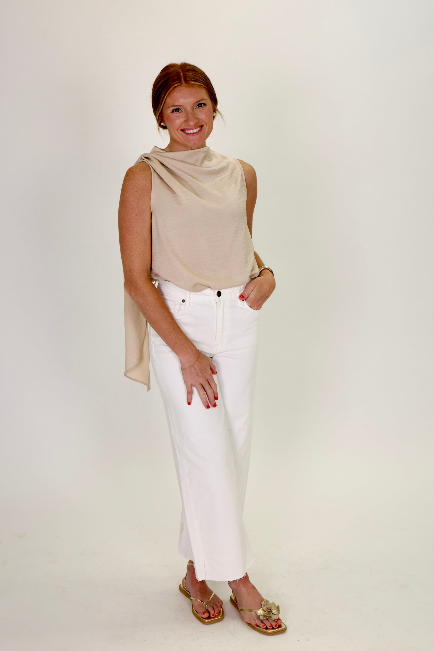 Driftwood Silk Top