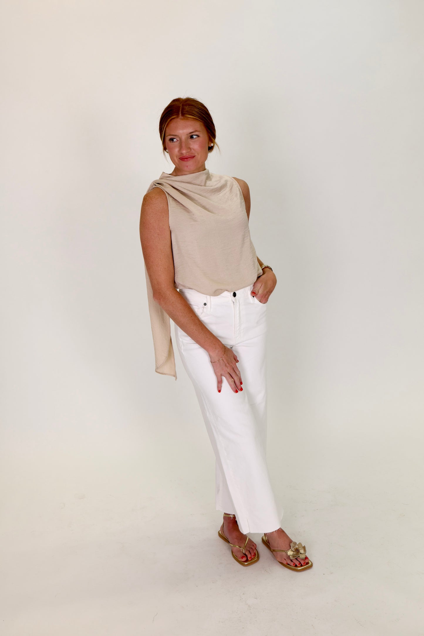 Driftwood Silk Top