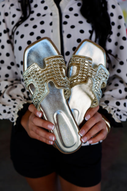 Time After Time Flat Sandal