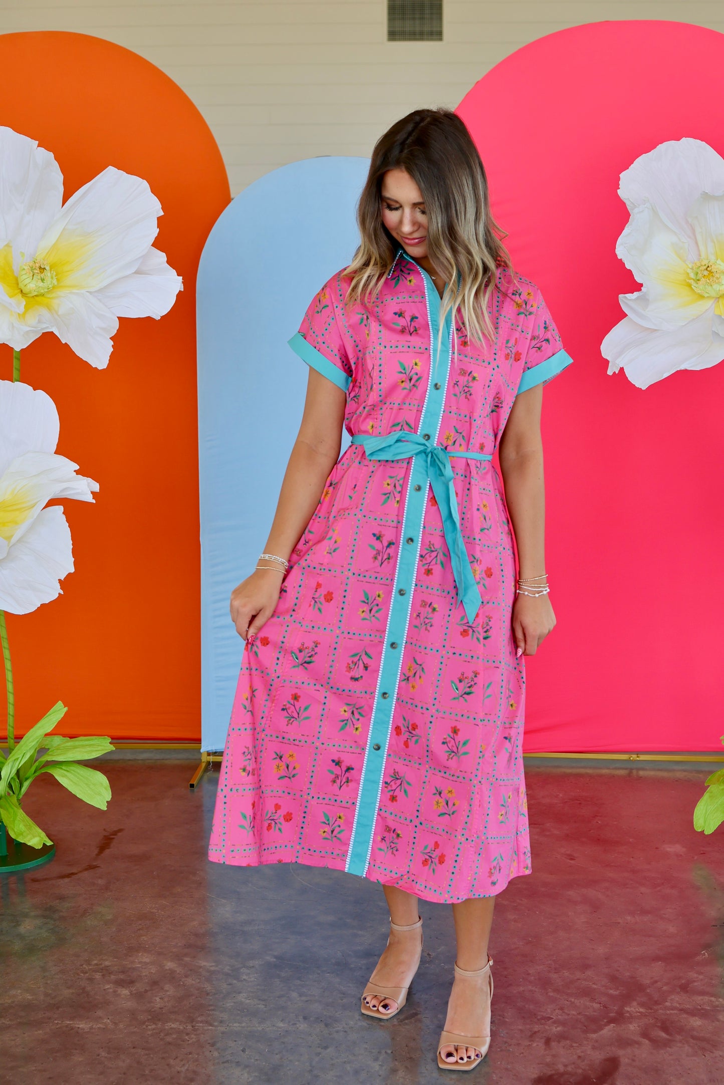 Just Add Flowers Dress