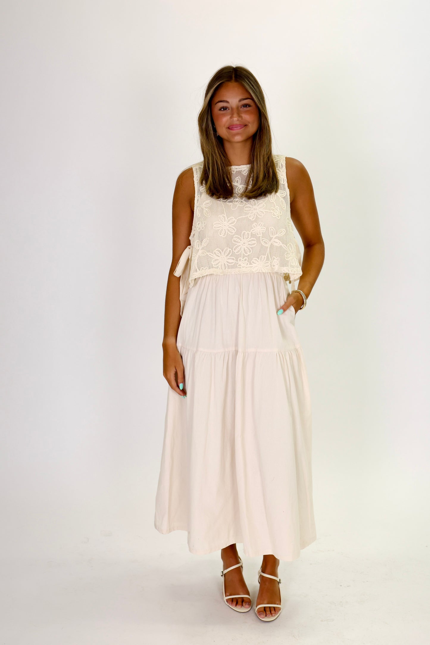 Sweet Whispers Midi Dress