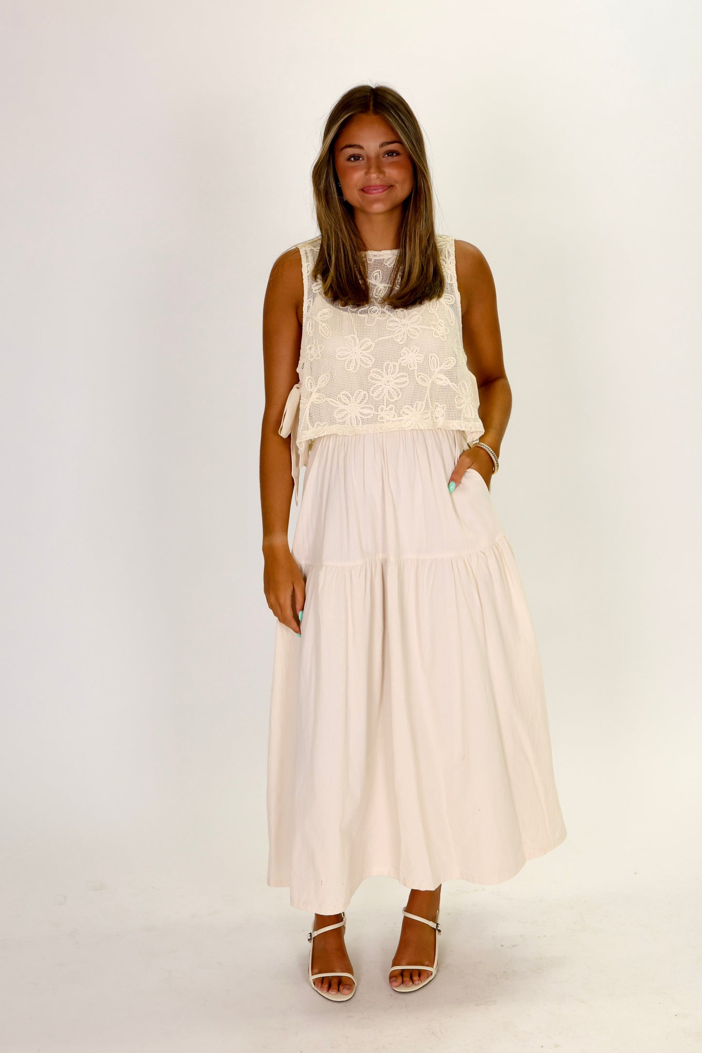 Sweet Whispers Midi Dress