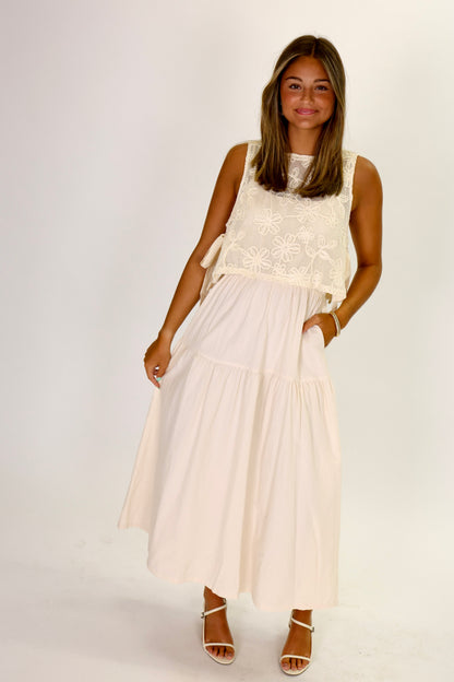 Sweet Whispers Midi Dress
