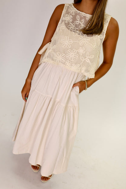 Sweet Whispers Midi Dress