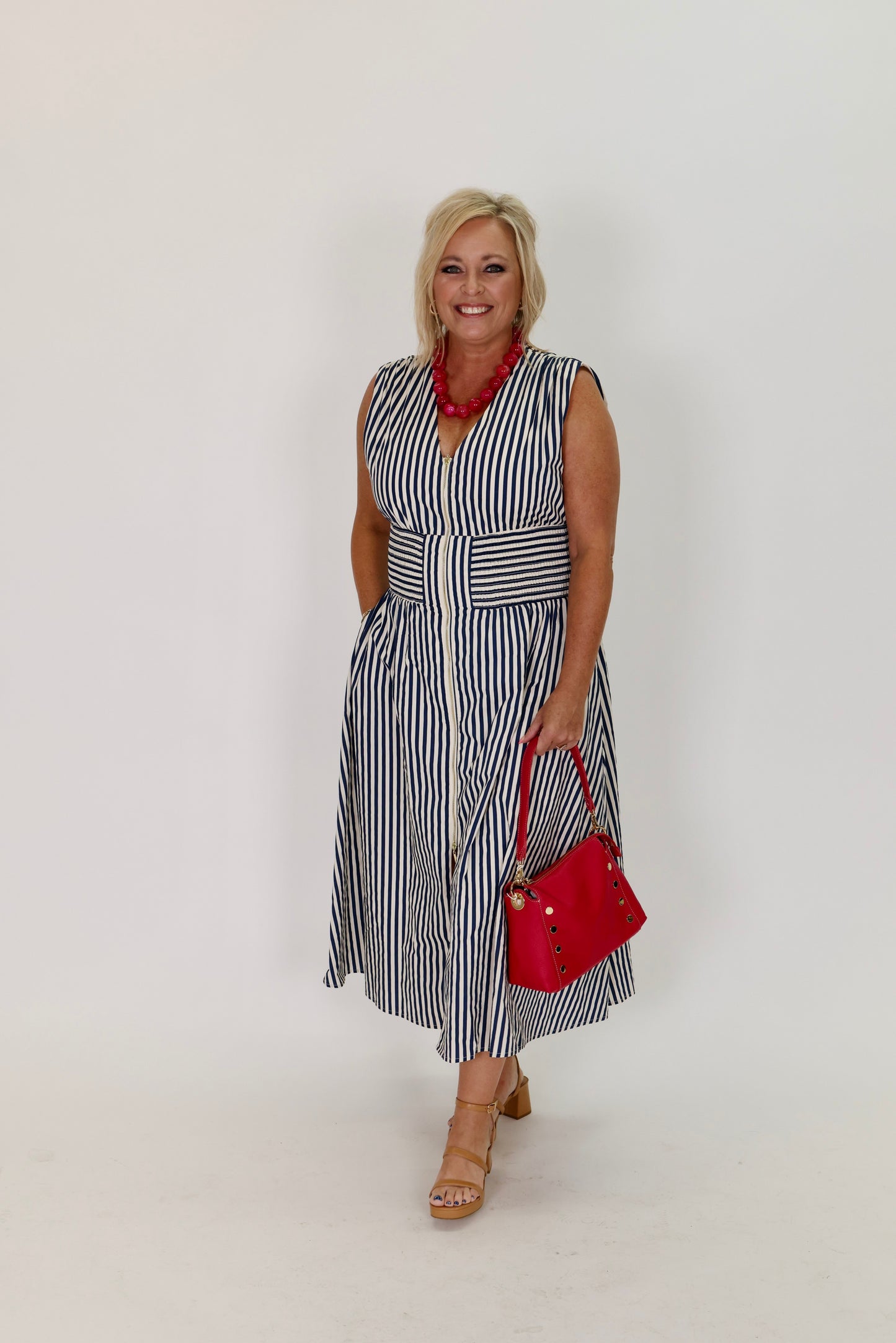 Coastline Cruise Midi Dress