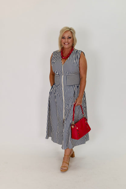 Coastline Cruise Midi Dress