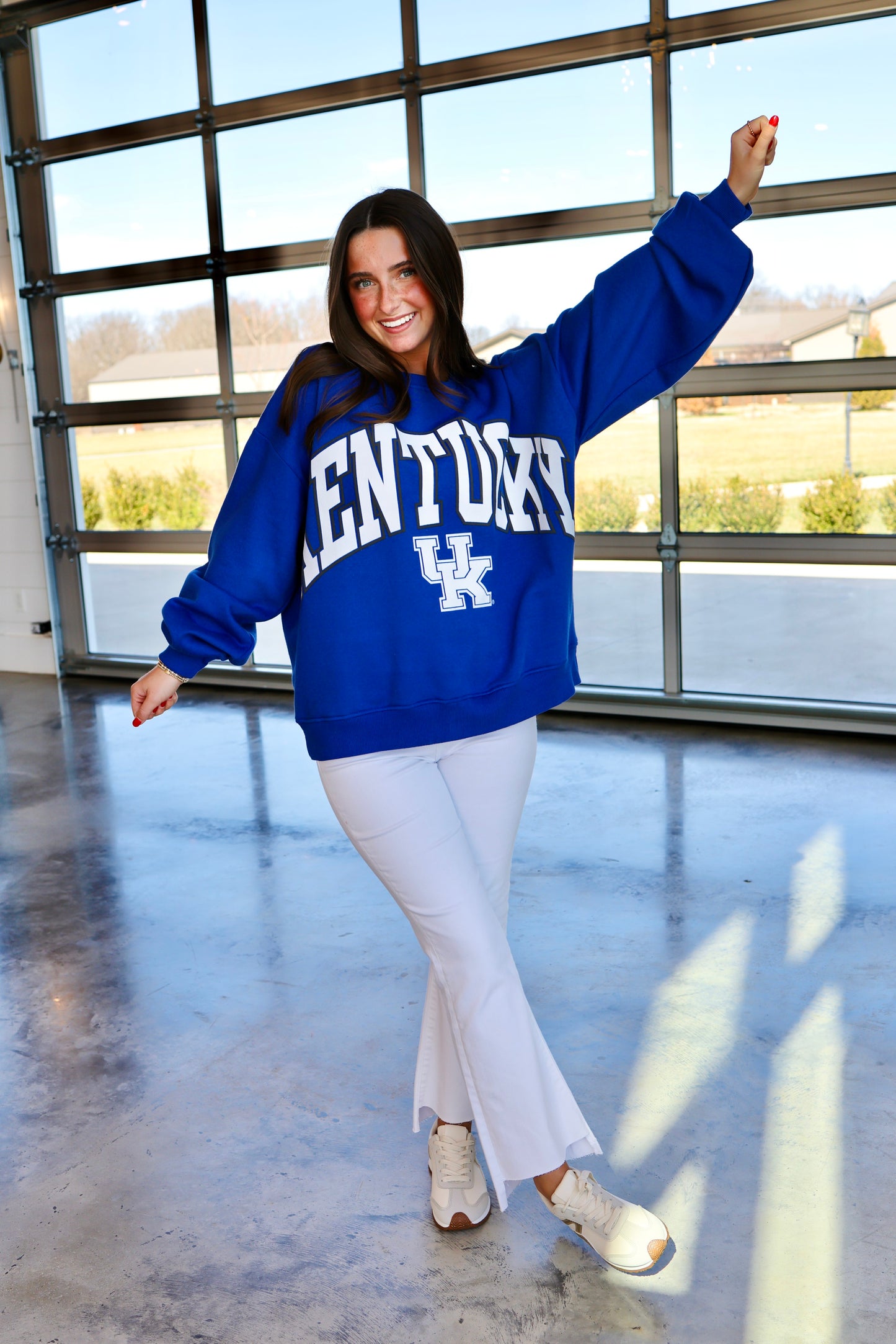 Kentucky DBA Logo Sweeper Janise Sweatshirt