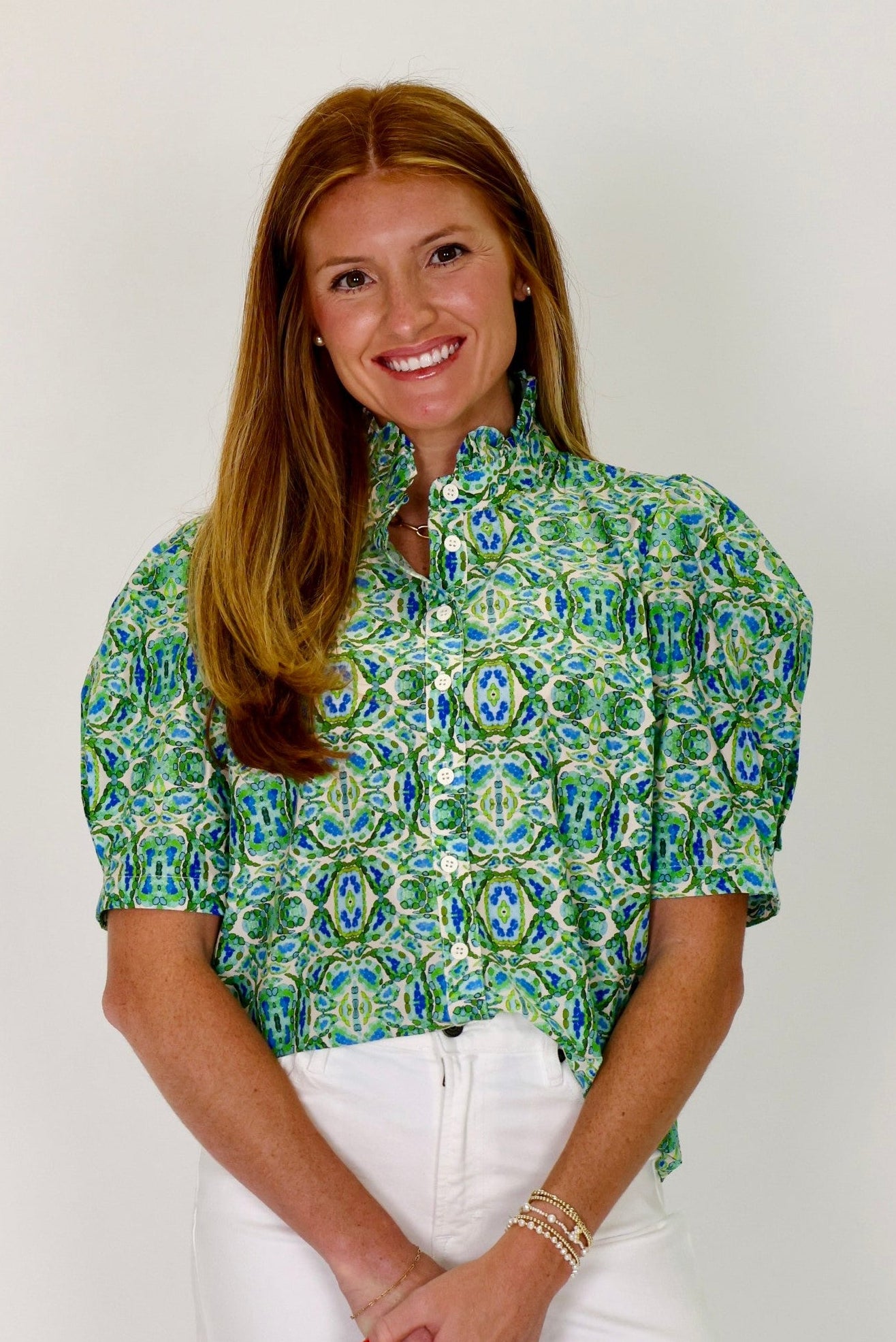 Groovy Blue Top