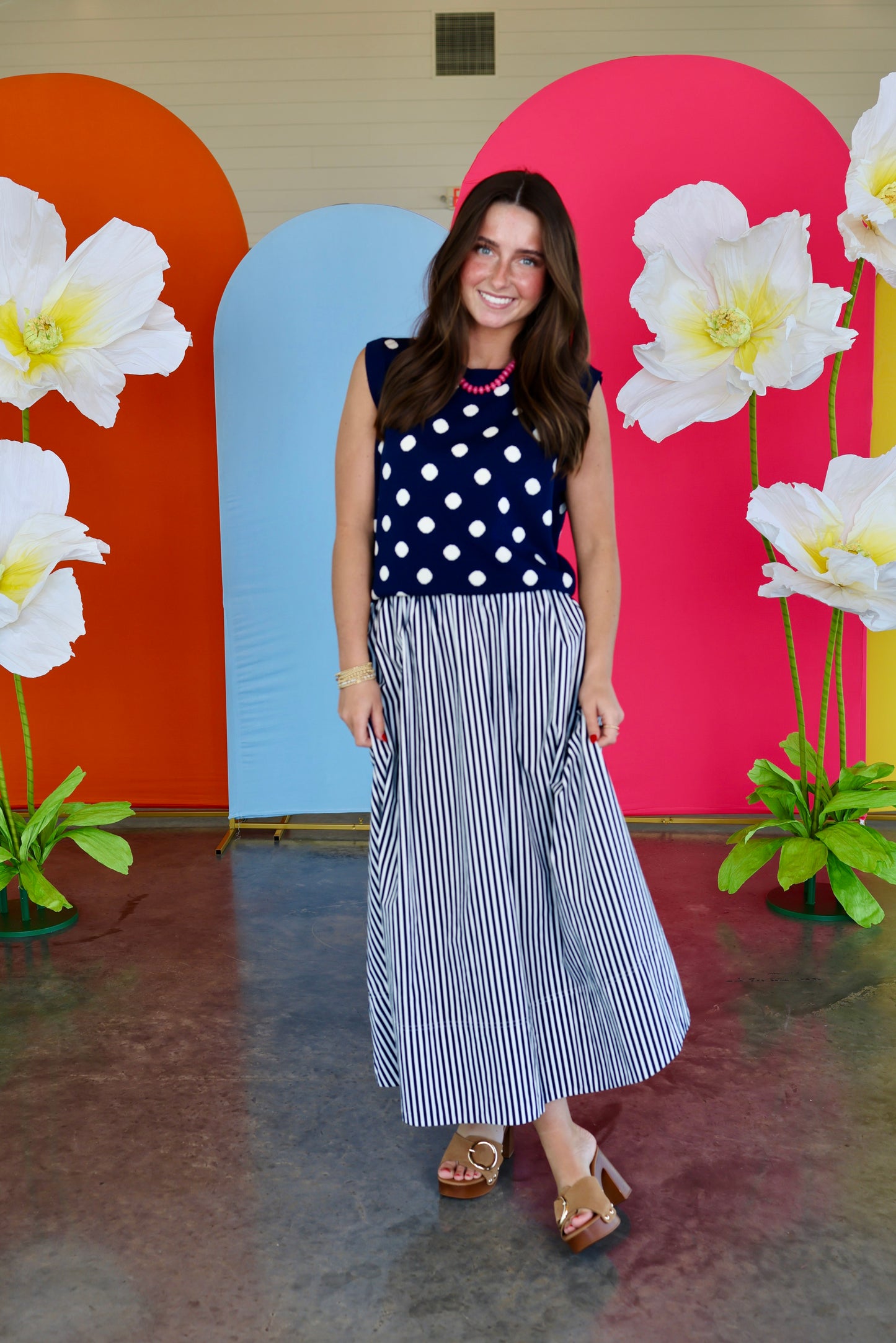 Peace of Mind Navy Skirt