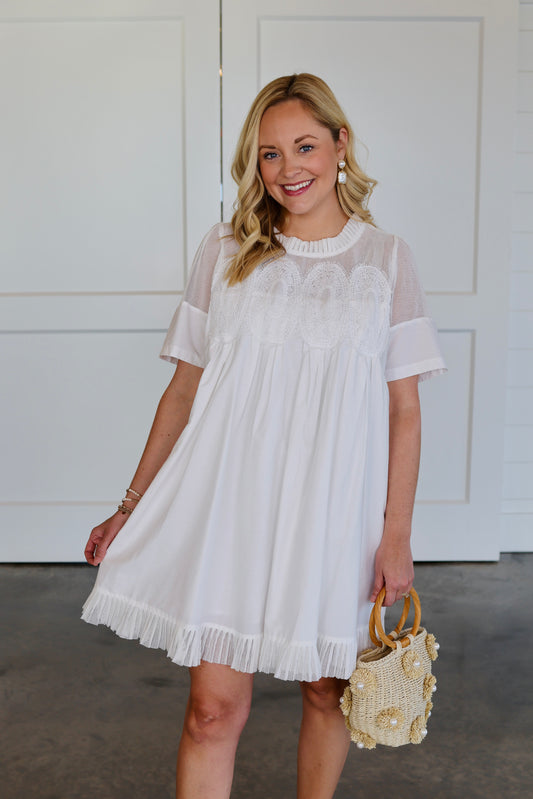 World of Possibilities White Dress