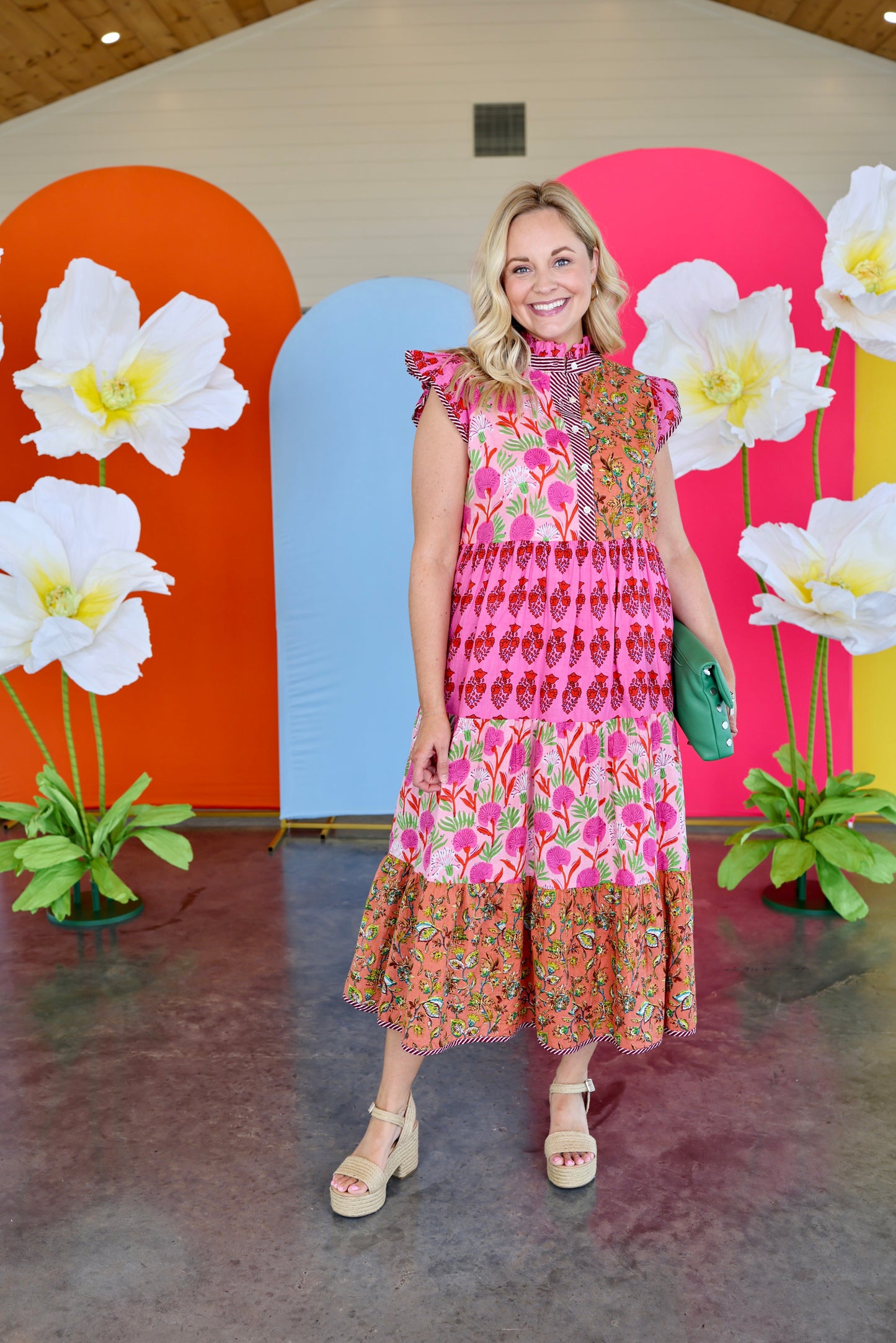 Patchwork Garden Dress