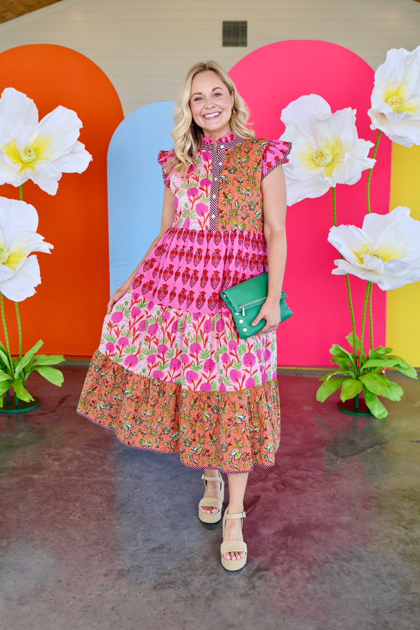 Patchwork Garden Dress