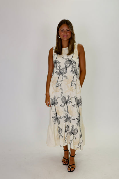 The Good Life Ecru Dress