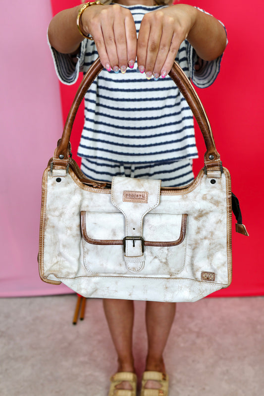 Unbending Nectar Lux Tan Rustic Handbag