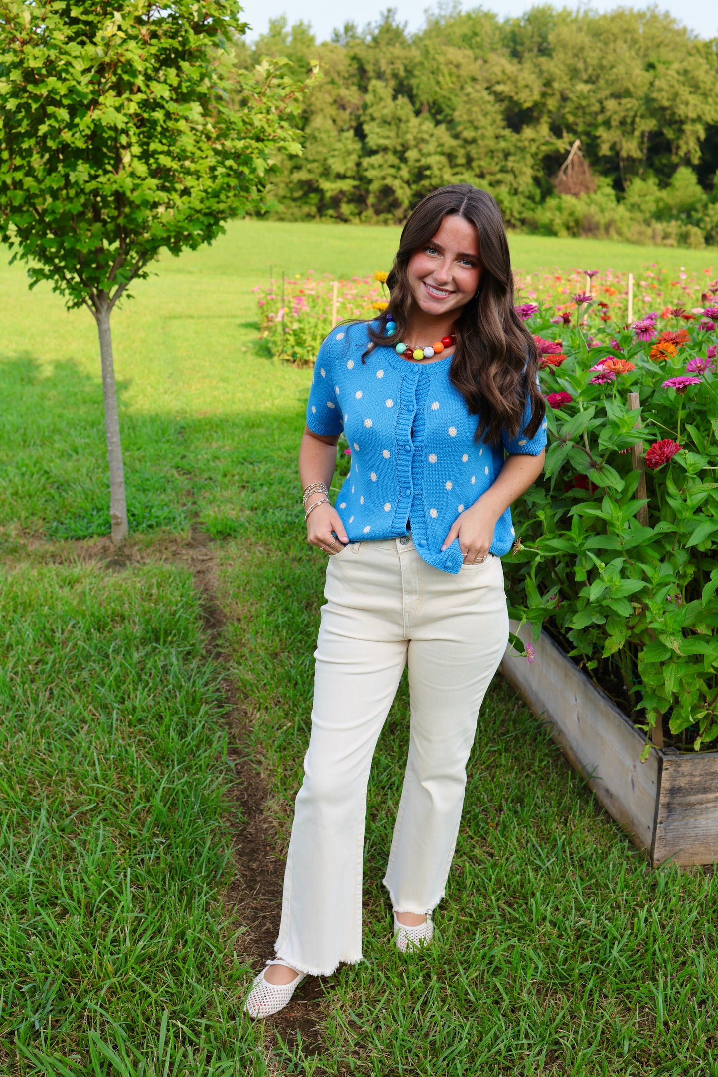Tell Me This Cream Pants