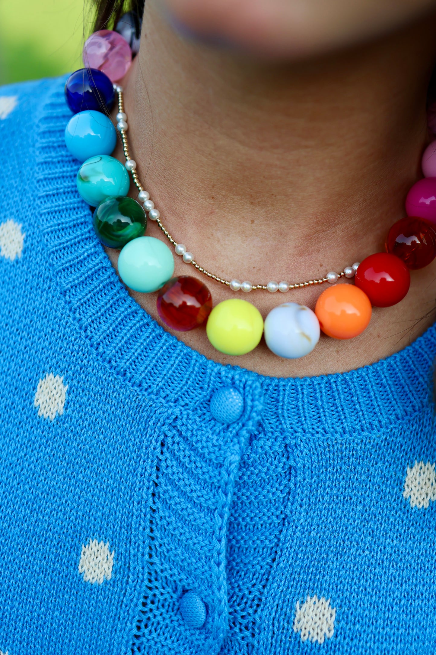 Confetti Party Necklace