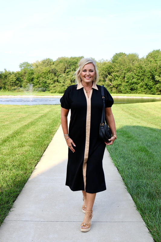 Linear Path Dress