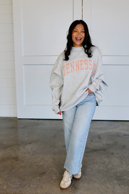 Tennessee' Embroidery Sweatshirt