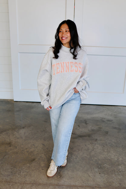 Tennessee' Embroidery Sweatshirt