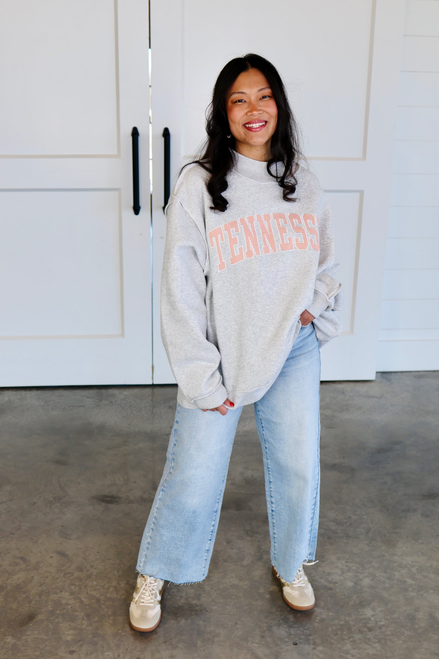 Tennessee' Embroidery Sweatshirt
