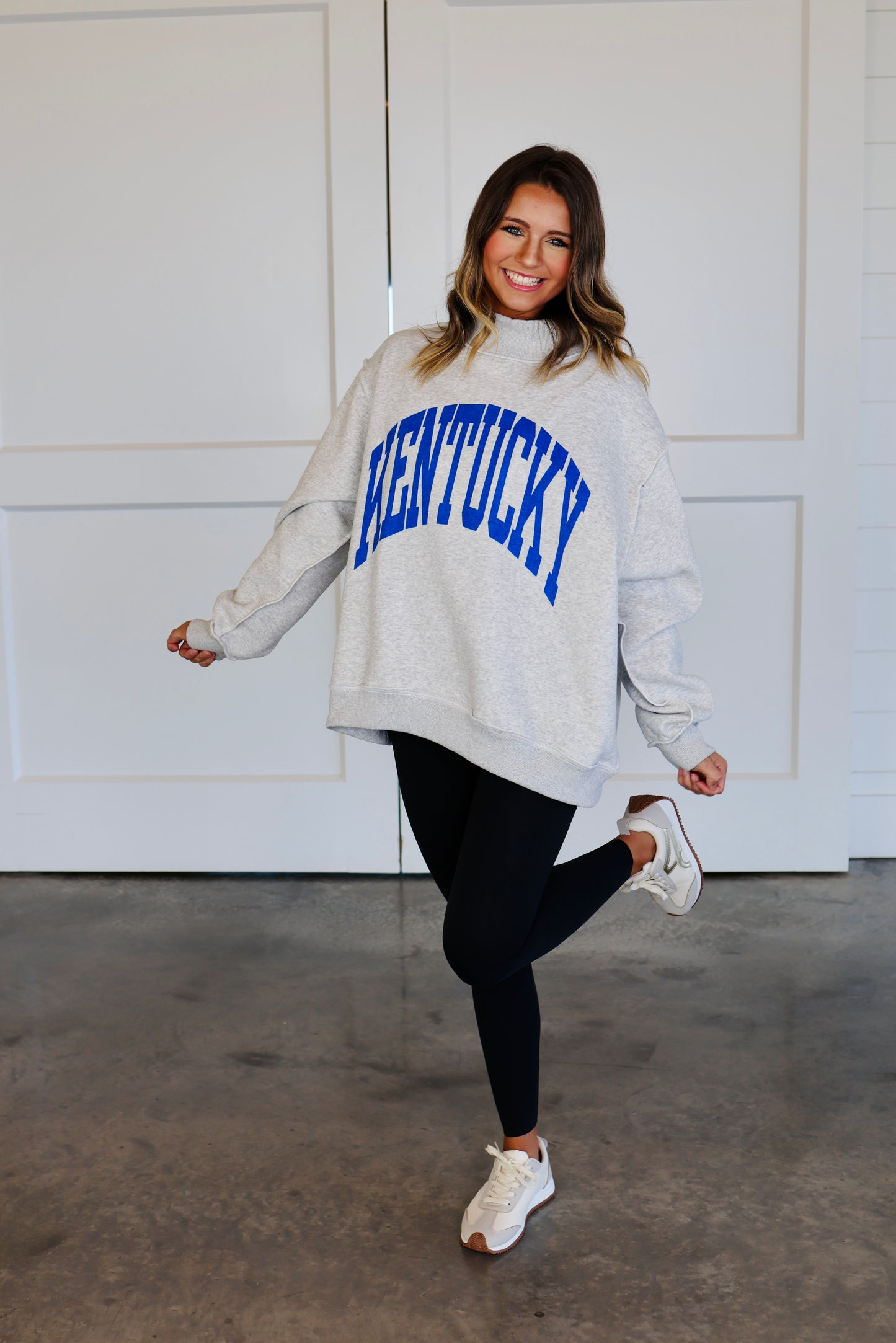 Kentucky & Ky Reversible Grey Sweatshirt