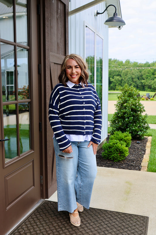 Out the Door Midnight Cardigan