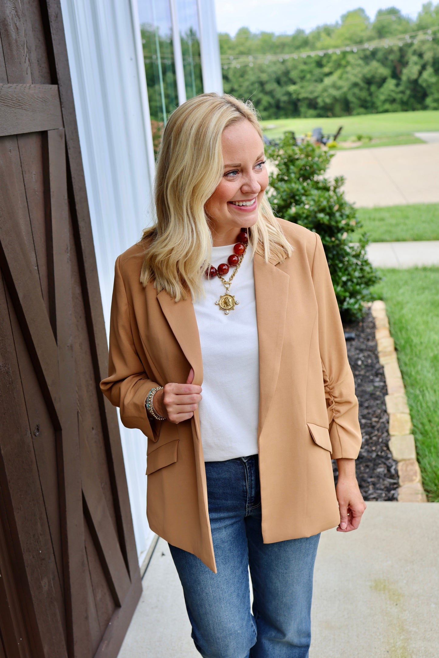Focused on Priorities Desert Blazer