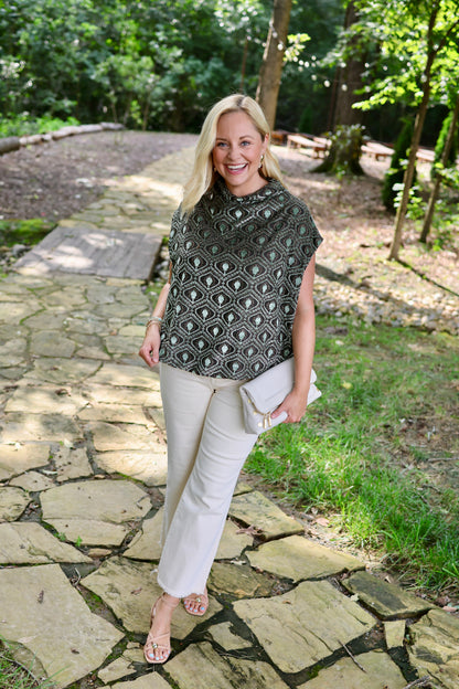 Sips and Sparkles Top