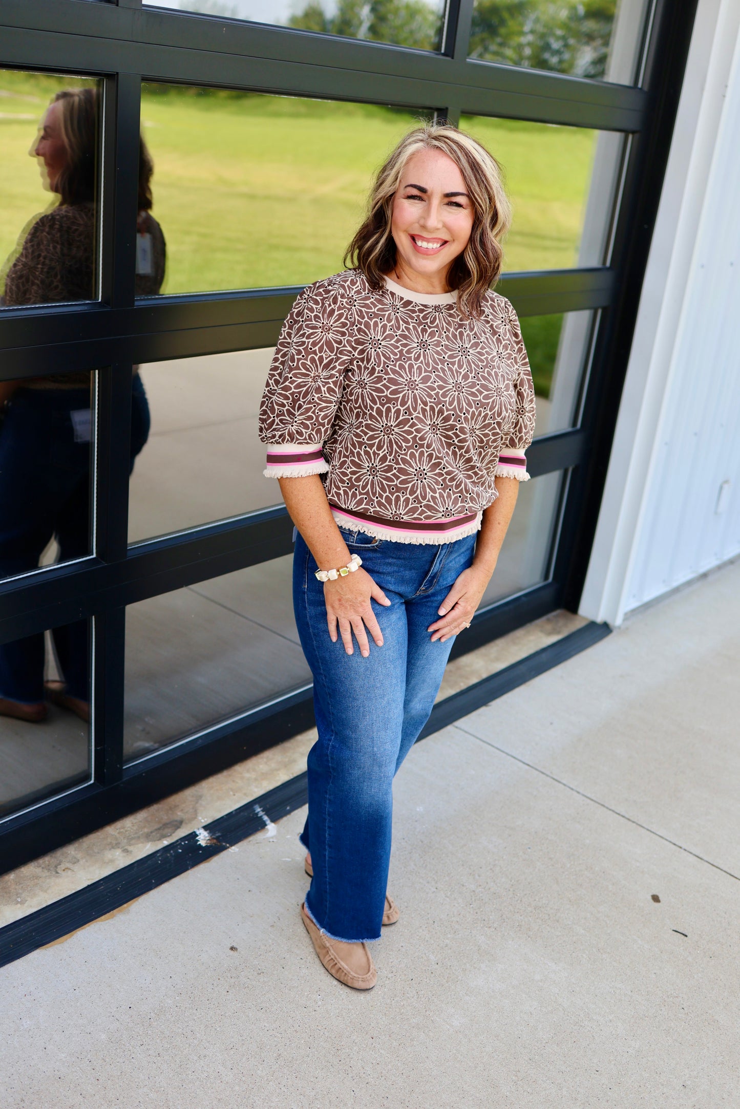Florals in Focus Top